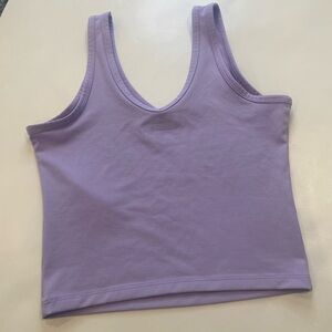 Hollister Soft Stretch Seamless Fabric Cropped V Neck